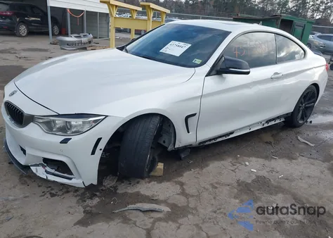 2015 BMW 428I z USA, uszkodzony, nr VIN WBA3N3C53FK234957